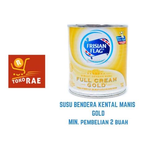 Jual Susu Bendera Kental Manis Gold Gram Shopee Indonesia