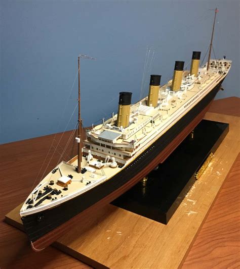 Modèles réduits du Titanic Découvrez les plus belles maquettes