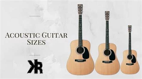 Types Of Acoustic Guitars Body Shapes And Sizes 2024