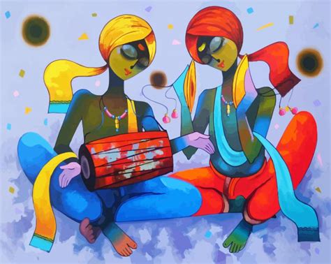 Indian Musicians Art Paint By Numbers Canvas Paint By Numbers