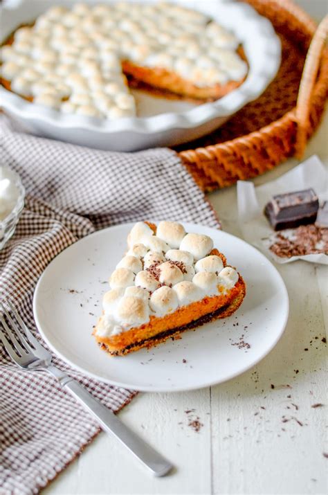 Sweet Potato Pie With Marshmallow