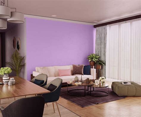 Try Japanese Lilac House Paint Colour Shades For Walls Asian Paints