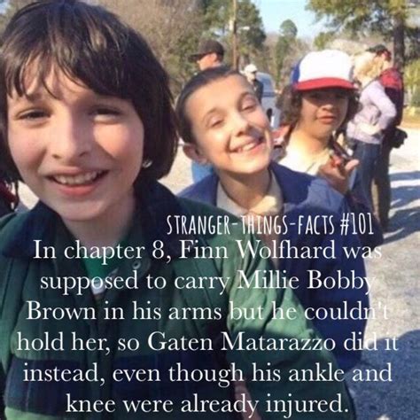 Stranger Things Facts Finn Wolfhard Millie Bobby Brown Stranger