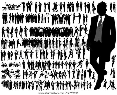 Business People Stock Vector Royalty Free 99769691