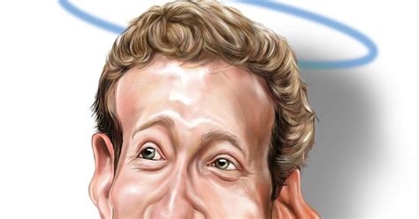 Mark Zuckerberg Caricature Akhil Sabu