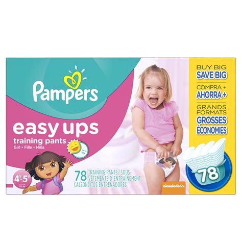 Galleon Pampers Easy Ups Training Pants Pull On Disposable Diapers