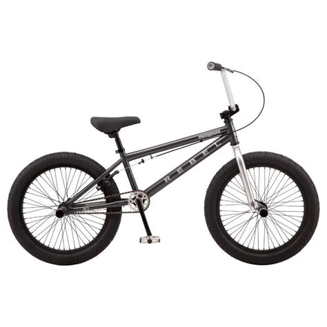 Mongoose Rebel Kids 20 Inch Bmx Bike Black For Sale Online Ebay