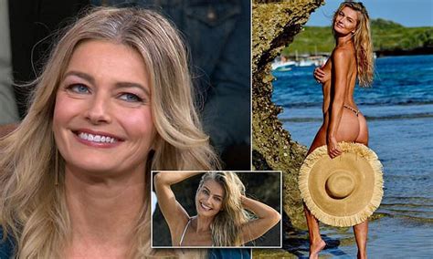 Supermodel Paulina Porizkova Opens Up About Aging Daily Mail Online