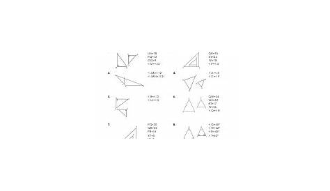 geometry similarity worksheets