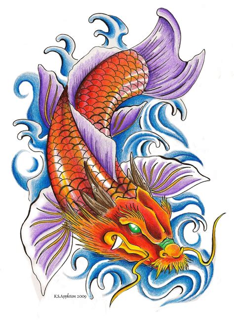 Koi Fish Tattoo Designs Tattoos Pinterest Koi Fish Tattoo Fish