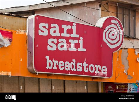 Sari Sari Store Sign Iloilo Philippines Stock Photo 26471460 Alamy