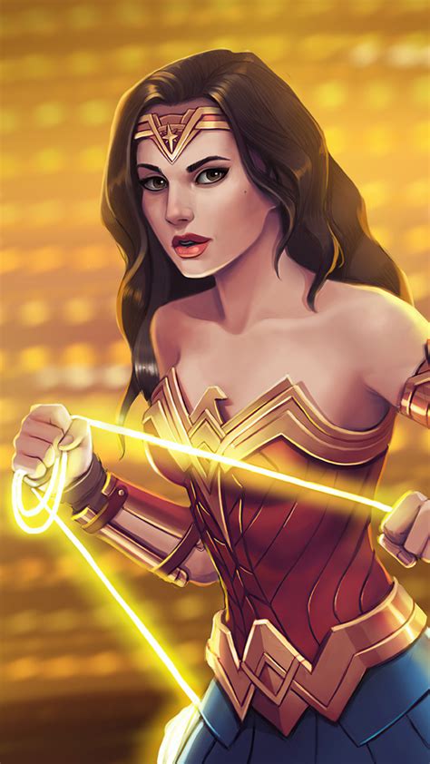 540x960 Wonder Woman With Lasso Of Truth 540x960 Resolution Hd 4k