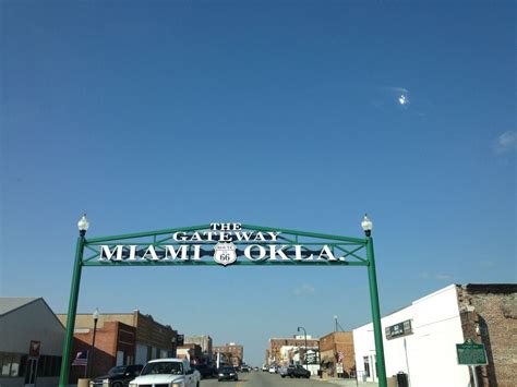And how far is miami from oklahoma city?. Miami, OK - Oklahoma | Miami, Places, Green country