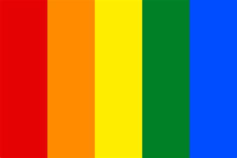 Gay Pride Colors Rgb Doublevlero