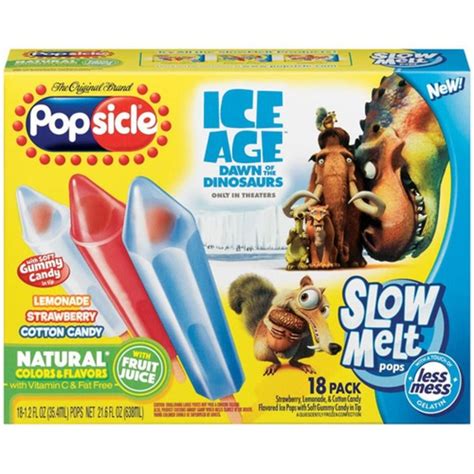 Popsicle Flavored Ice Pops Assorted Flavors 18 Each Instacart