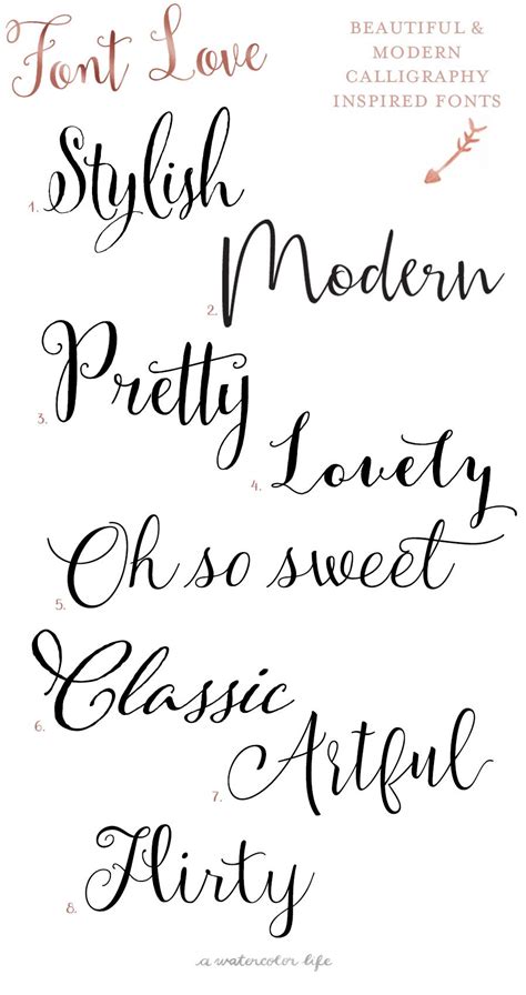 8 Beautiful Calligraphy Style Fonts That You Should Have In Your Font