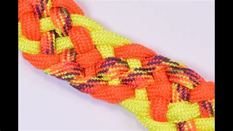 How to braid 3 strands of paracord. Make the "6 Strand French Sinnet" Paracord Bracelet with Buckle - BoredParacord - YouTube