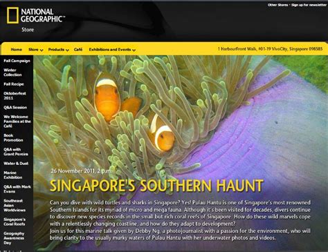 Wild Shores Of Singapore 26 Nov Sat Talk On Singapores Southern