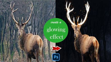 Glow Effect Photoshop Tutorial Glowing Effect Youtube