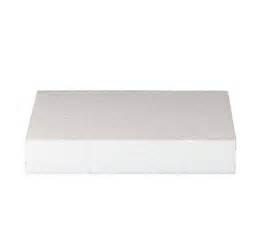 Browse wilton's square & rectangular. Rectangular cake dummy in polystyrene support for flat cake. All sizes