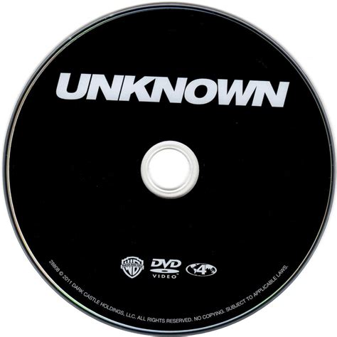 Unknown 2011 R2 And R4 Movie Dvd Cd Label Dvd Cover Front Cover