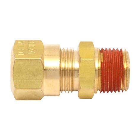 Dot Compression Air Brake Fitting Nylon Tubing Male Adapter