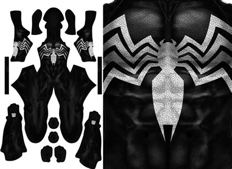 Symbiote Spiderman Version 2 Supergeek Designs