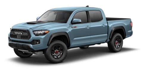 2018 Toyota Tacoma Exterior Paint Color Options