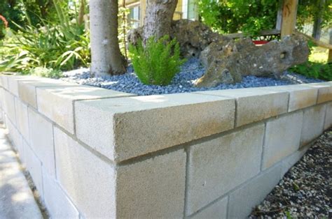 A Diy Cinder Block Retaining Wall Project Decoist