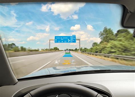 Continental Gives First Look At Augmented Reality Head Up Display For