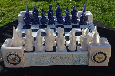 Military Chess Set Navy Free Shipping By Rainbowendceramics