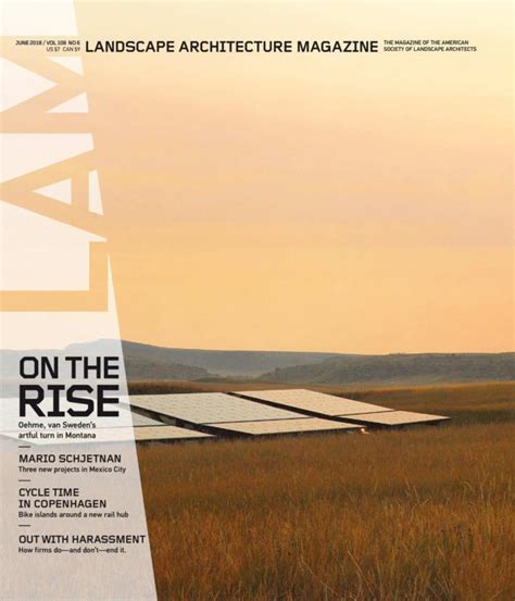 Landscape Architecture Magazine Usa June 2018 Magazine True Pdf