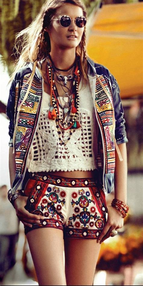 Vetement Hippie Chic Hippie Style Vêtements Hippie Tendance Shorts