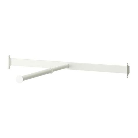 Easy to reach your clothes hanging in the back. KOMPLEMENT Pull-out clothes rail - white 29 1/2x13 3/4 ...