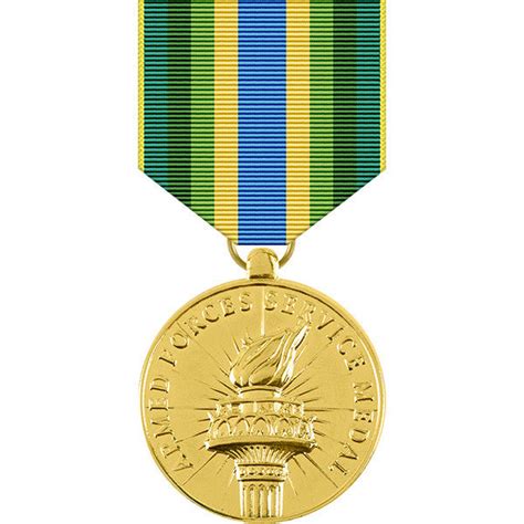 Armed Forces Service Anodized Medal Usamm