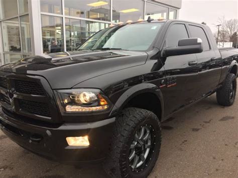 2016 Dodge Ram Mega Cab 3500 4x4 Laramie Black67 Cumminsall Options