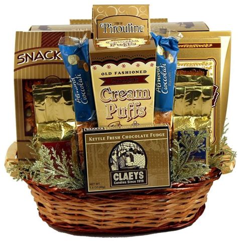 Order anniversary gift for mom and dad from floweraura. Golden Gift Baskets 50th Wedding Anniversary Gift Idea for ...
