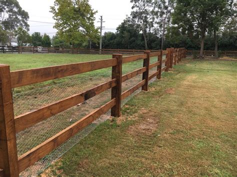 Post And Rail Fencing Backyard Fences Fence Design Country Fences