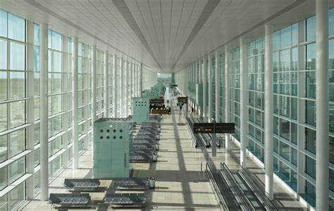 Terminal I At Barcelona Airport Ricardo Bofill Taller De Arquitectura