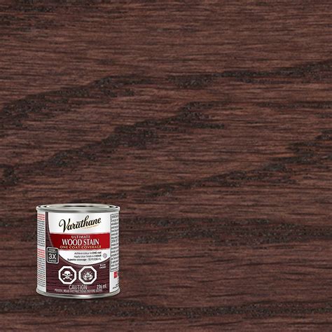 Varathane Ultimate Oil-Based Interior Wood Stain in Black Cherry, 236 