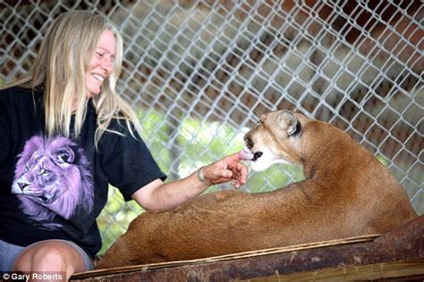 Former Vet Vicky Keahey Invites 27 Unwanted Big Cats Into Her Texas