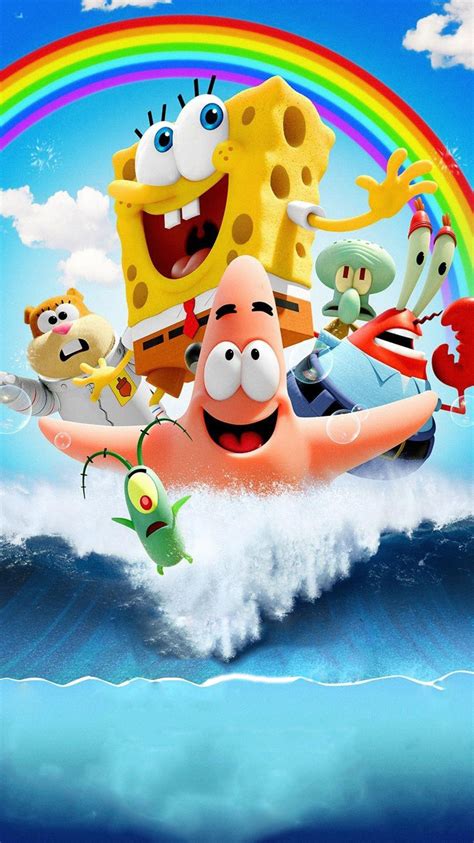 The Spongebob Movie Sponge Out Of Water 2015 Phone Wallpaper