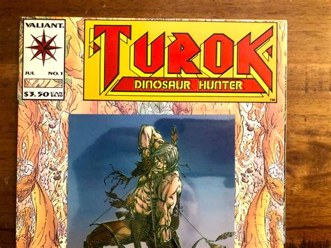 Turok Dinosaur Hunter Comic Book NM VF Valiant Etsy