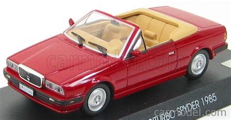 Edicola Mascol Escala Maserati Biturbo Spider Red