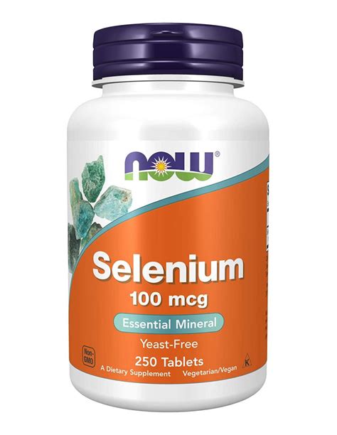Now Selenium 100 Mcg 250 Tabletta