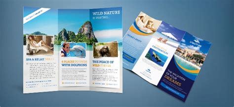 travel brochure templates  psd ai eps format