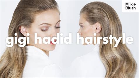How To Get Hair Like Gigi Hadid Milk Blush Hair Extensions Youtube