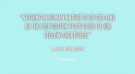 Good Human Nature Quotes Quotesgram