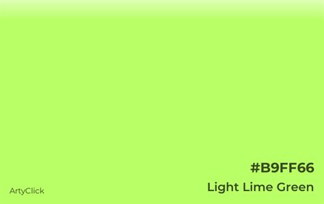 Light Lime Green Color Artyclick
