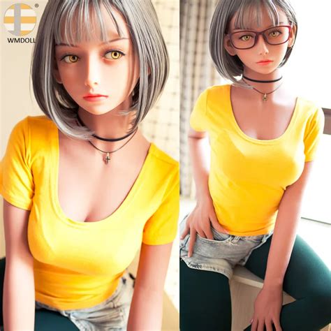 Buy 156cm Lifesize Solid Silicone Sex Dolls Full Size Anime Love Dolls Metal